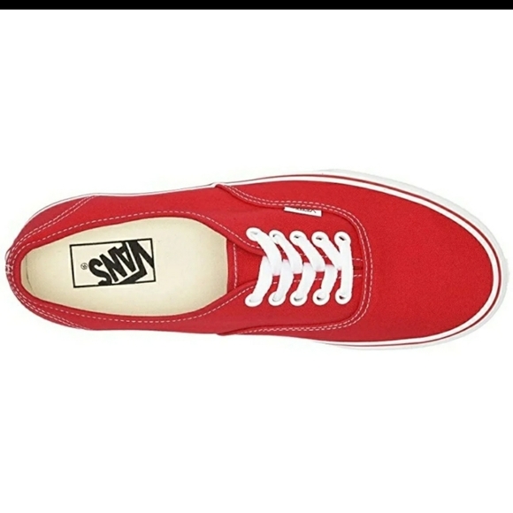 Vans Authentic (Red) UnisexSkate Shoes size men's - Picture 11 of 12